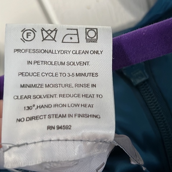 Amsale Silk Teal One Shoulder Strap Dress - Picture 14 of 14